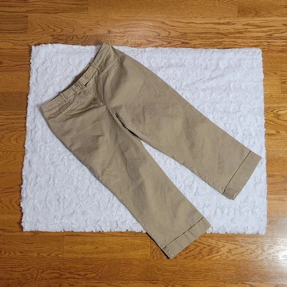 Worthington Pants Jumpsuits Worthington Tan Capri Pants